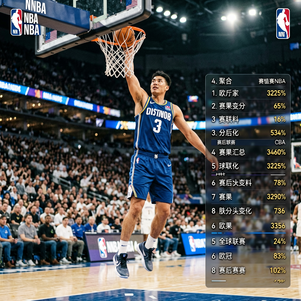 NBA球员扣篮瞬间